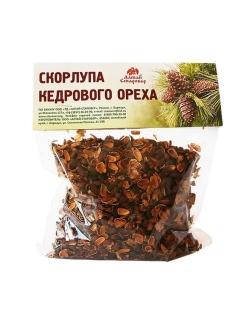 Отзыв на Скорлупа кедрового ореха 150гр