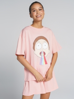 Отзыв на Женская пижама с принтом Rick and Morty Рик и Морти / Повседневный комплект для сна/Пижама с шортами