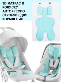Отзыв на Матрас в коляску/Матрасик в детскую/Вкладыш в/Вкладыш в автокресло и стульчик
