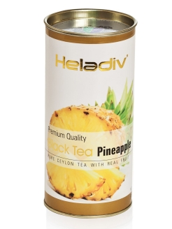 Отзыв на Heladiv Pineapple черный фруктовый чай с ананасом в тубе, 100 гр
