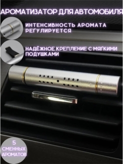 Отзыв на Ароматизатор для автомобиля, для дома в машину/Автопарфюм / Освежитель в машину / Сменные запахи