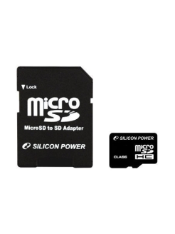 Отзыв на Карта памяти microSDHC, 16 ГБ (SP016GBSTH010V10SP)