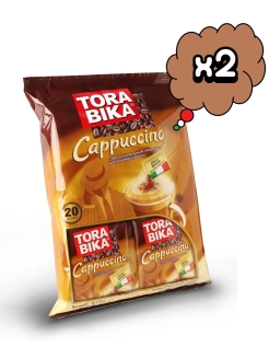 Отзыв на Кофейный напиток Torabika Cappuccino, с пакетиком шоколадной крошки, 2 пачки по 20 пакетов.
