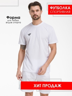 Отзыв на Футболка спортивная / футбольная  /мужская / чёрная / для бега