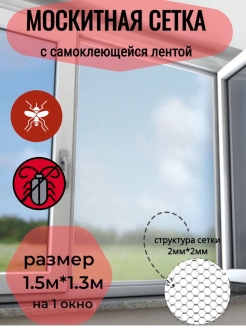 Отзыв на Москитная сетка / Сетка на окно