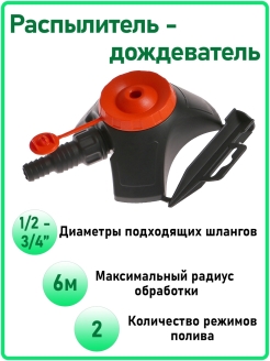 Отзыв на Дождеватель садовый / садовый разбрызгиватель / распылитель / система полива / шланг садовый