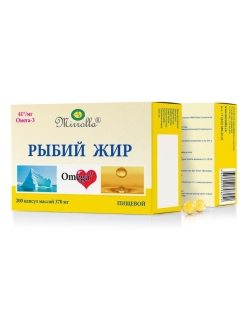Отзыв на Рыбий жир пищевой, 200 капсул по 0,37г