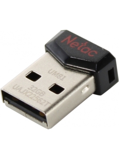 Отзыв на Флеш-накопитель компактный Netac UM81 USB 2.0 32 ГБ (NT03UM81N-032G-20BK)