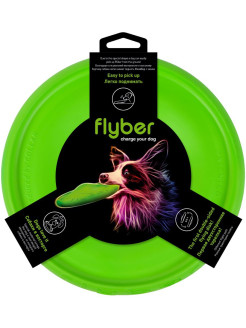 Отзыв на Игрушка для собак двусторонняя летающая тарелка Flyber, диаметр 22 см