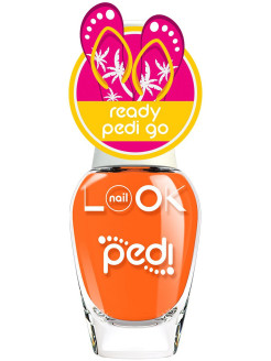 Отзыв на Лак для ногтей TRENDS PEDI, Orange Flip Flops, 8,5 мл.