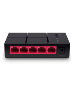 Отзыв на Гигабитный коммутатор MS105G, 5 портов 10/100/1000 Мбит/с, Plug and Play