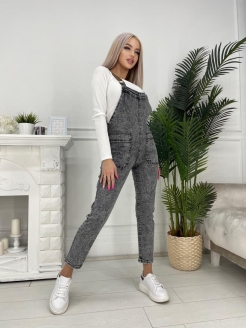 Отзыв на Комбинезон женский джинсовый свободного кроя