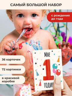 Отзыв на Карточки для фотосессии новорожденных