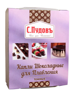 Отзыв на Капли шоколадные для плавления темные, 90 г
