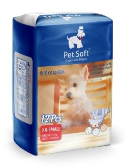 Отзыв на Pet Soft / Подгузники для животных/ Одноразовые трусы для собак размер XXS 12 штук