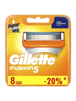 Отзыв на Сменные кассеты Fusion5 ProGlide Для Мужской Бритвы, 8 шт, с 5 лезвиями,для идеально гладкого бритья