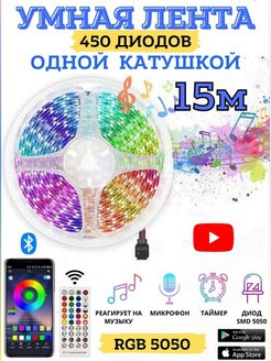 Отзыв на светодиодная лента с пультом диодная rgb