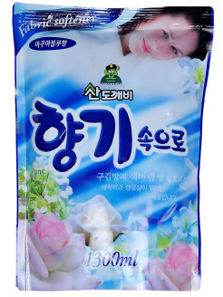 Отзыв на Кондиционер для белья Soft Aroma Aqua Blue Свежесть океана, запасной блок, 1300 мл
