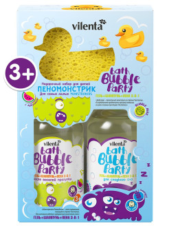 Отзыв на Детский подарочный набор по уходу за телом и волосами BATH BUBBLE PARTY KIDS ПЕНОМОНСТРИК