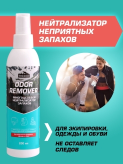 Отзыв на Антибактериальный спрей нейтрализатор запаха для одежды и обуви с дезинфицирующим эффектом Trekko