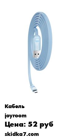 Распродажа Кабель S-1030M1 USB - Micro-USB 1м
Простой и надежый кабель для зарядки и обмена данными